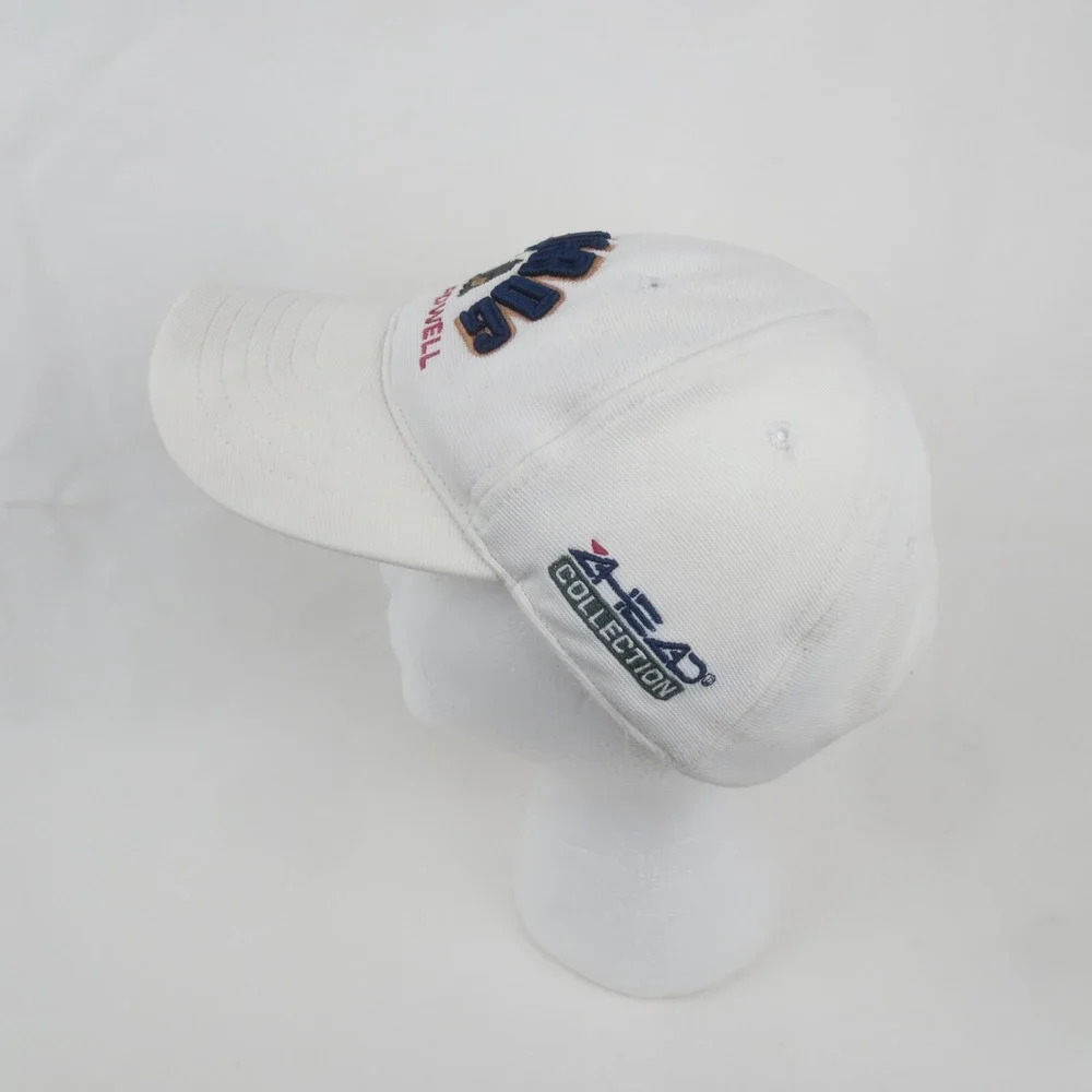 Bullfrog Lake Powell 4Head‎ Strap Back Hat Cap White Embroidered Boat Fish Camp